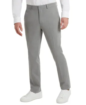 Kenneth Cole Reaction Mens Regular fit Dress Pants 40 / 32 Grey Solid