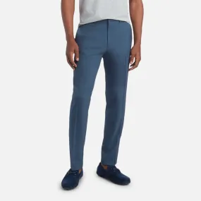 Kenneth Cole Reaction Mens Slim fit Dress Pants 30 / 32 Blue Solid Stretch