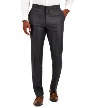 Kenneth Cole Reaction Mens Slim fit Dress Pants 32 / 30 Gun Metal Grey