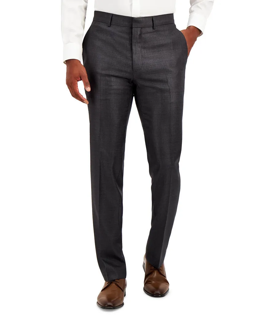 Kenneth Cole Reaction Mens Slim fit Dress Pants 32 / 30 Gun Metal Grey