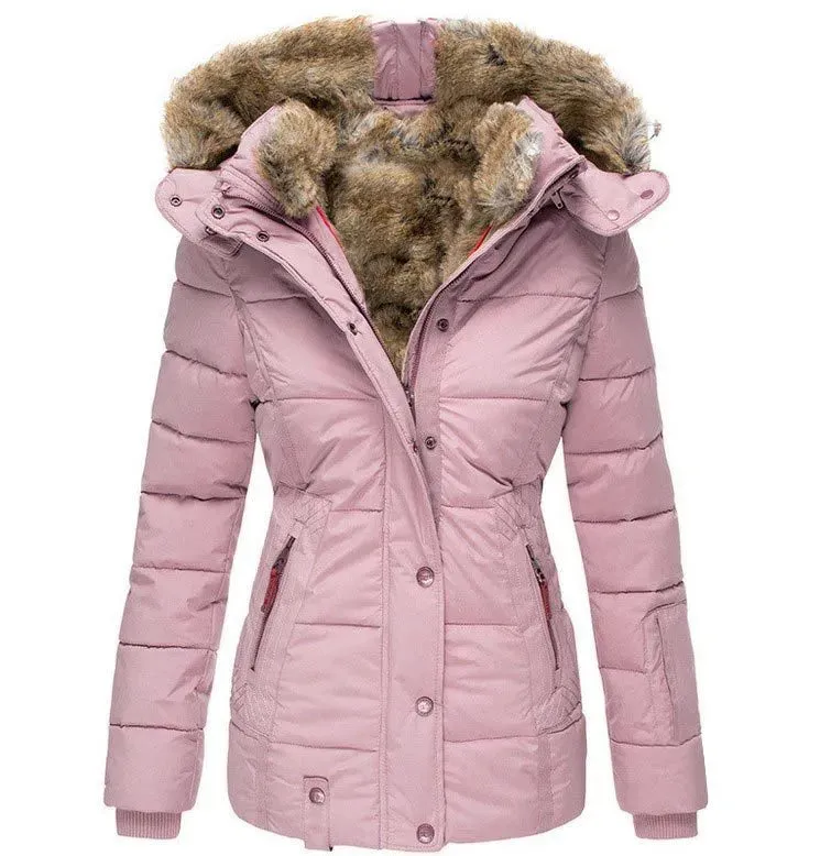 Liana | Elegant fur-lined coat
