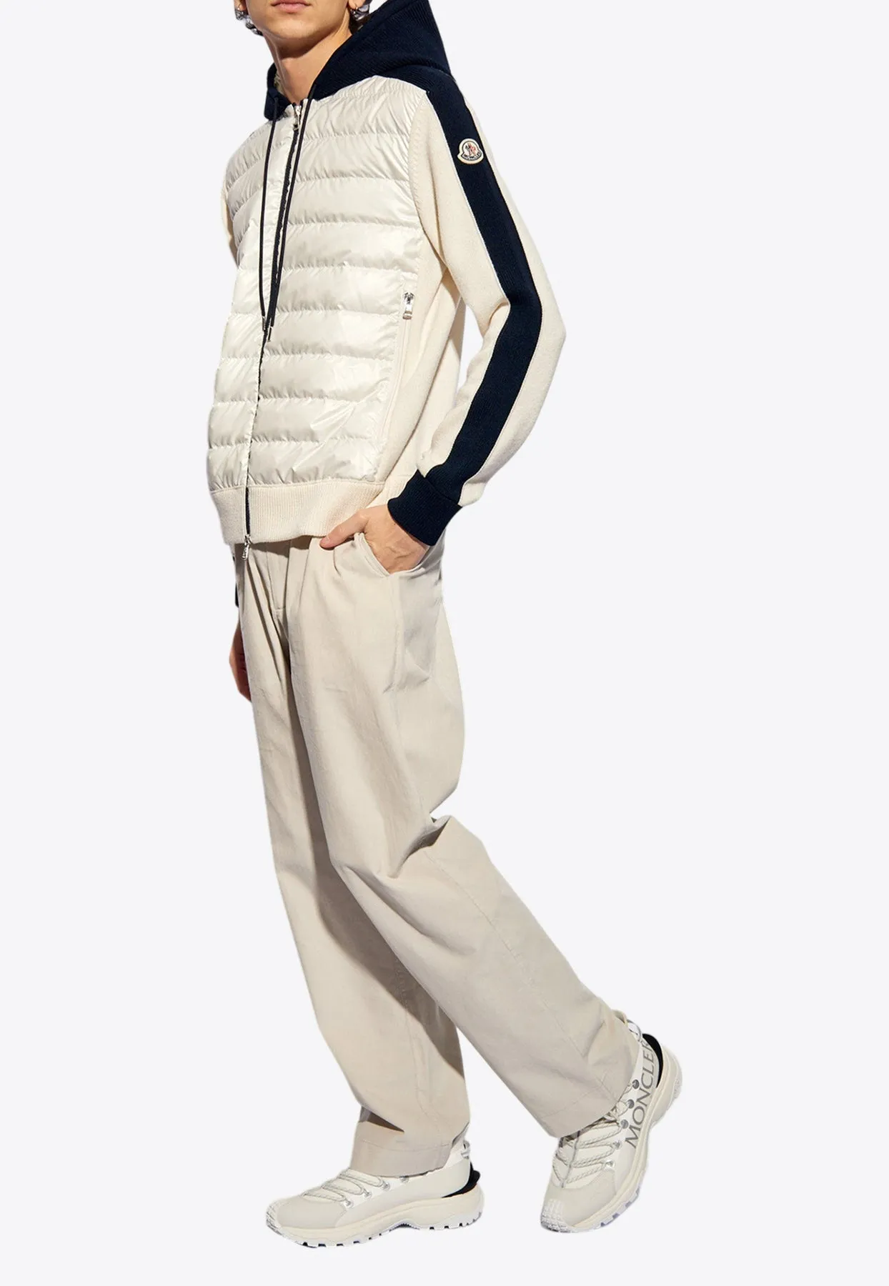 Logo-Embroidered Corduroy Pants