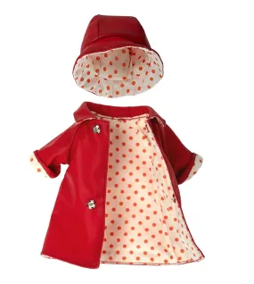 MAILEG - CLOTHING: RAINCOAT & HAT FOR TEDDY MUM