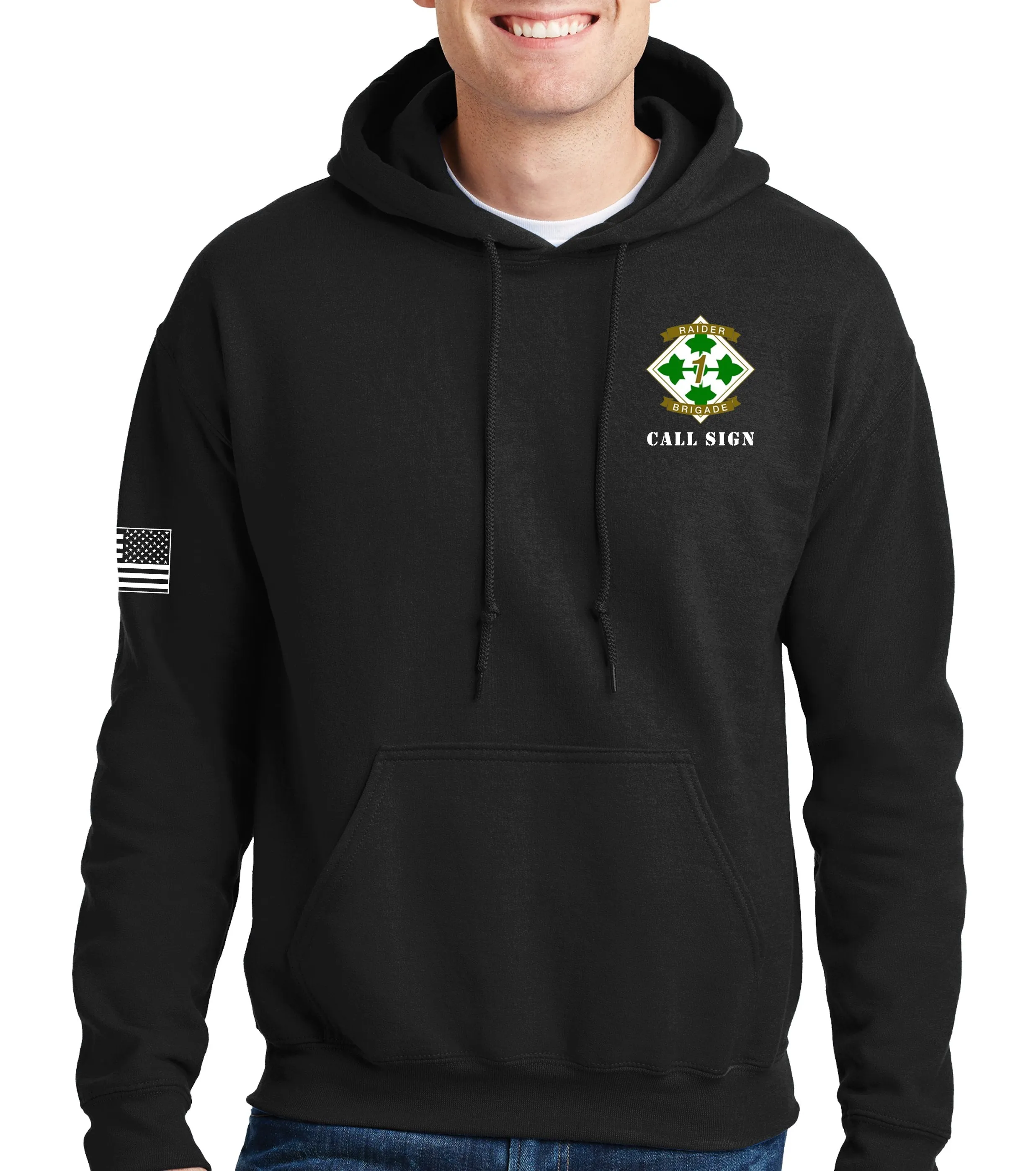 Metallic Gold Hoodie Sweatshirt. This sweatshirt is NOT approved for PT.
