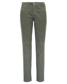 Military Green Fine Corduroy Pant