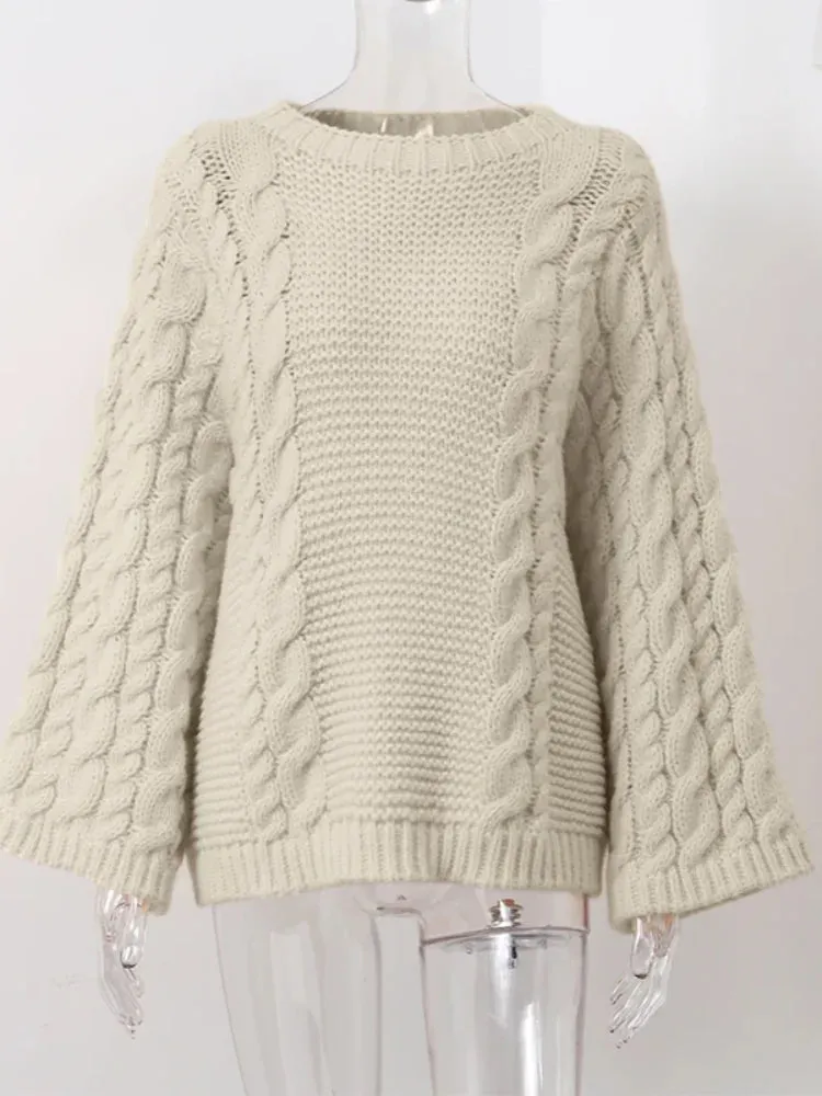 Oversized Loose Fit Knit Cardigan