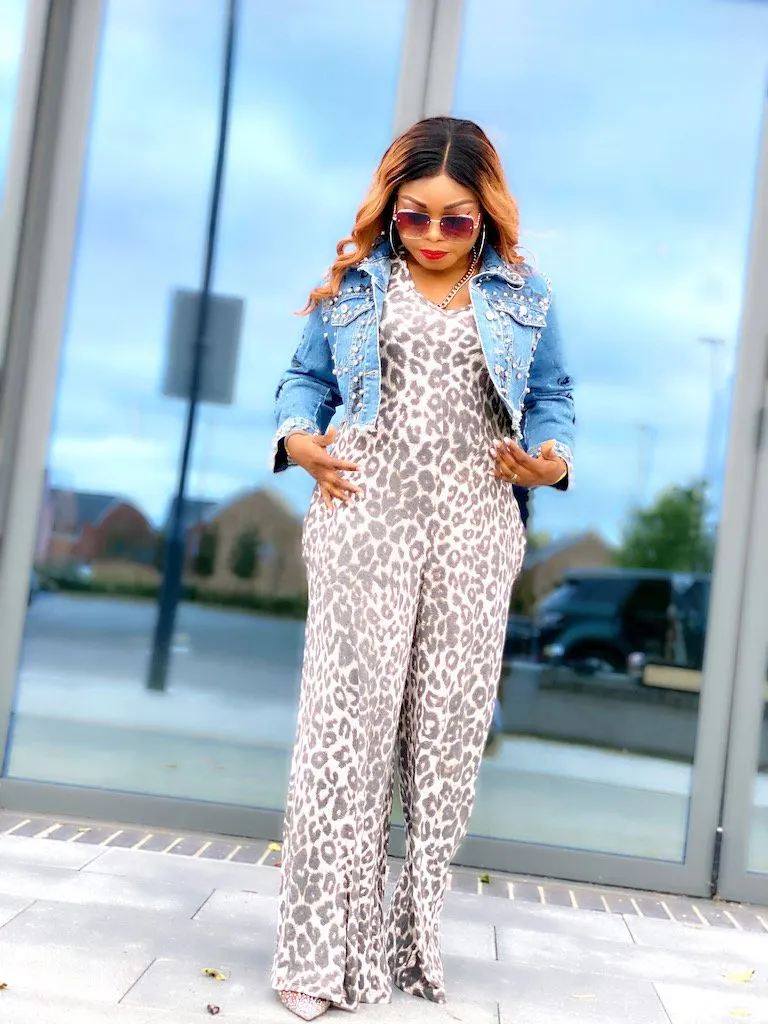 Pamela Leopard Jumpsuit -MLH
