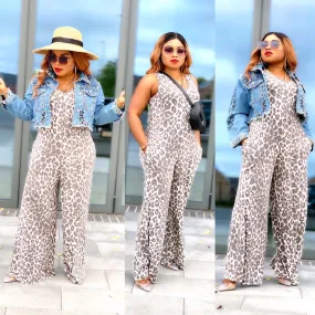 Pamela Leopard Jumpsuit -MLH