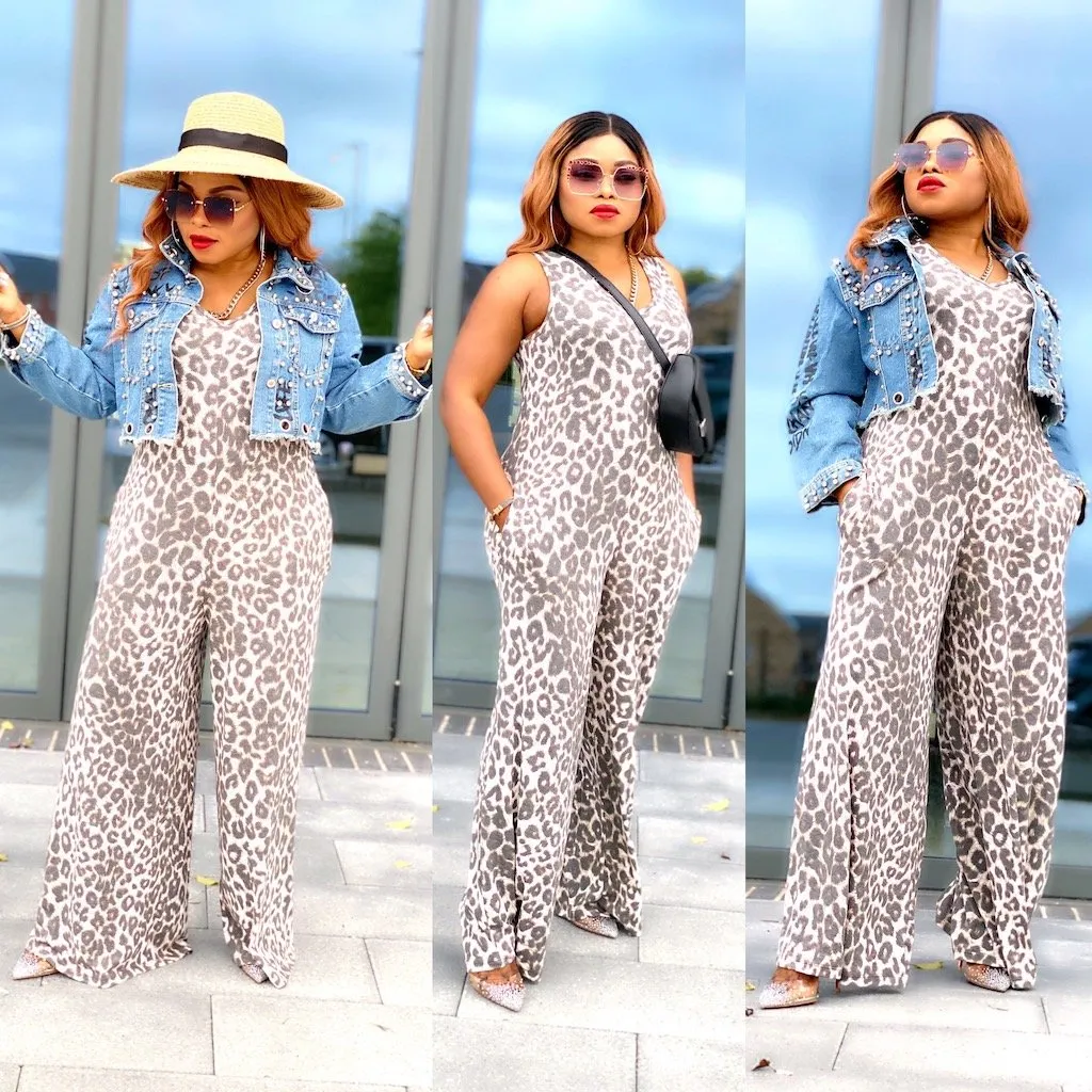 Pamela Leopard Jumpsuit -MLH