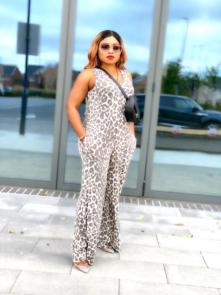 Pamela Leopard Jumpsuit -MLH