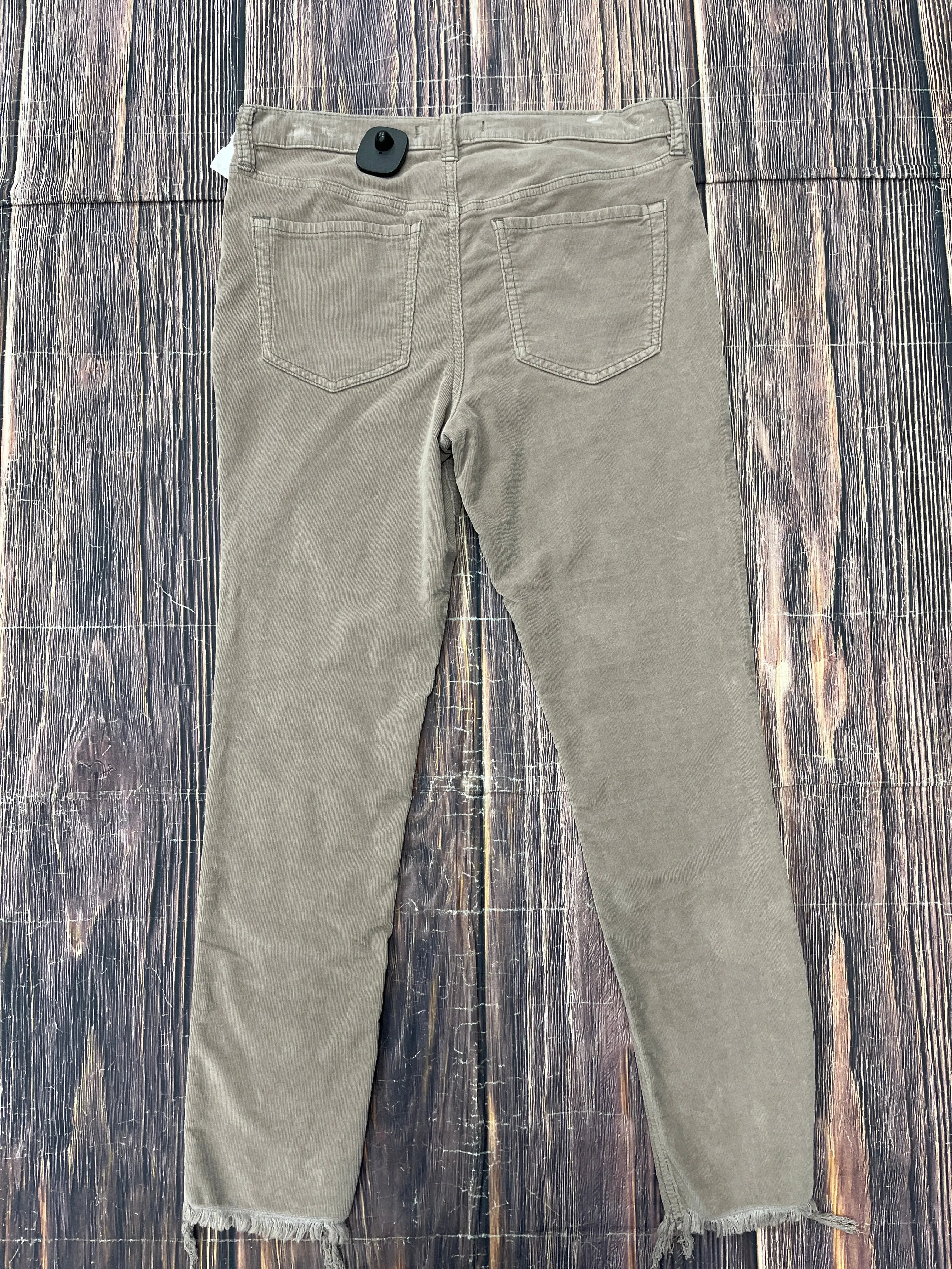 Pants Corduroy By Free People In Grey, Size: 10