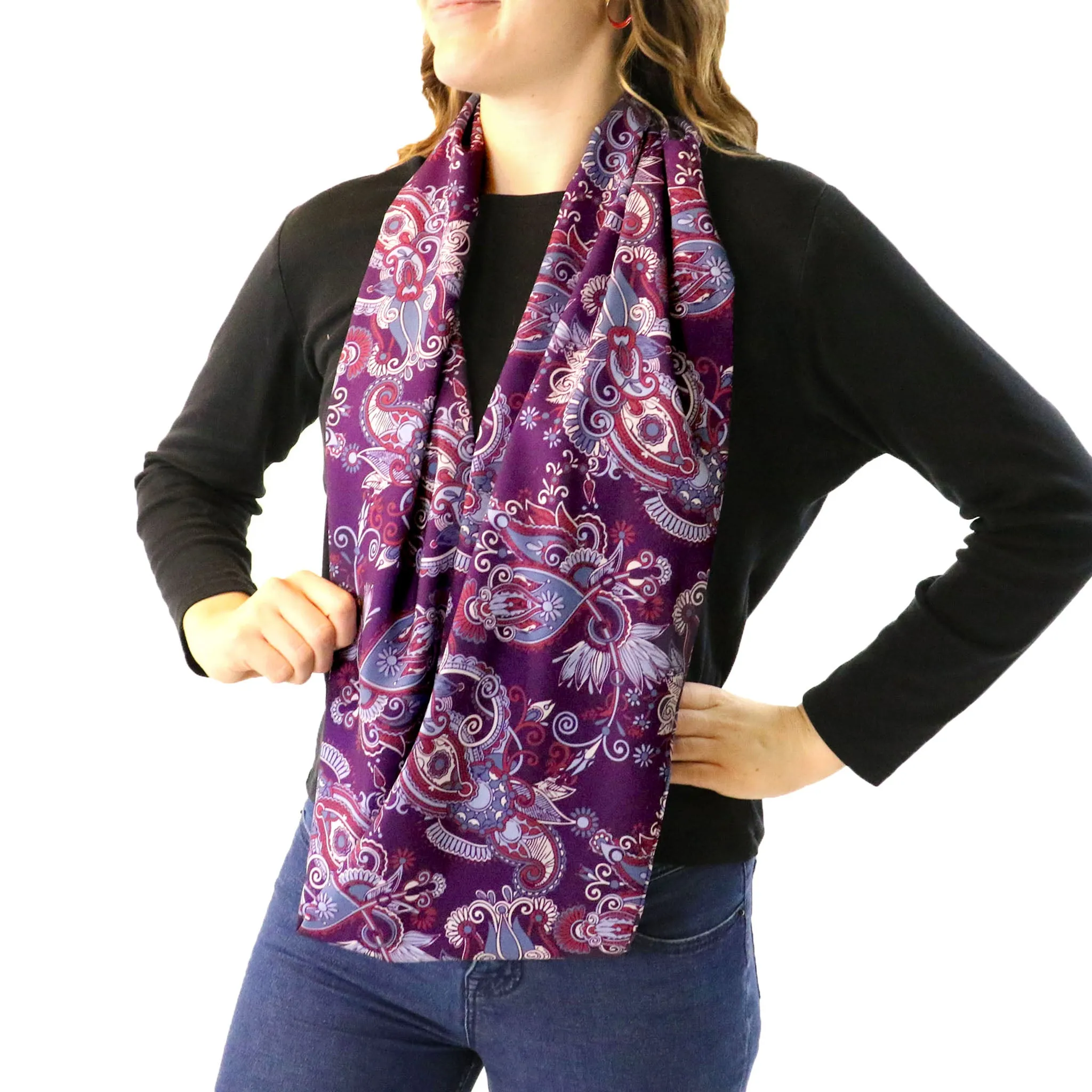 Prestige Paisley Infinity Scarf