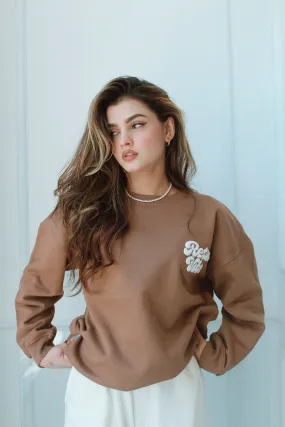 "RETRO VIBE" Oversized Sweatshirt