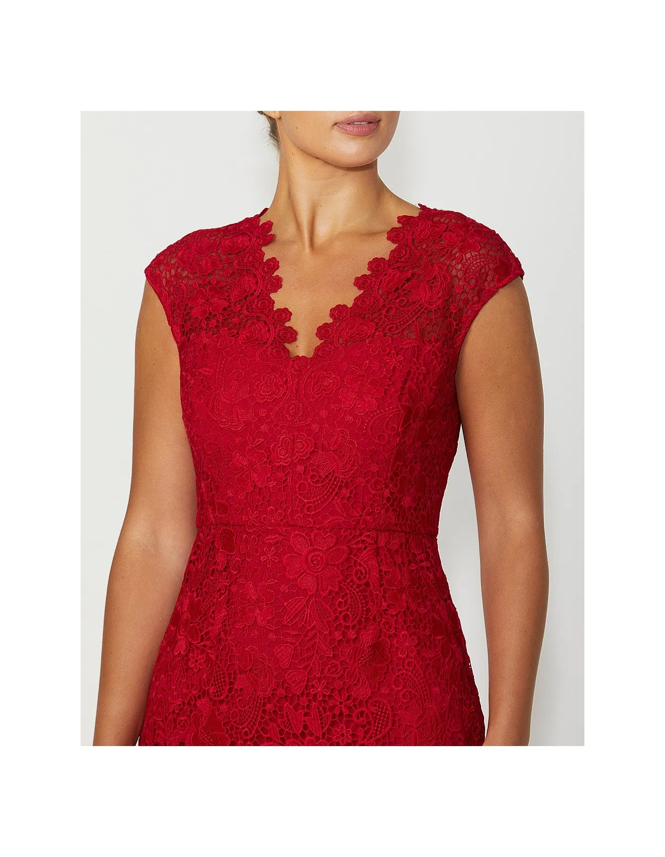 Red Lace Dress
