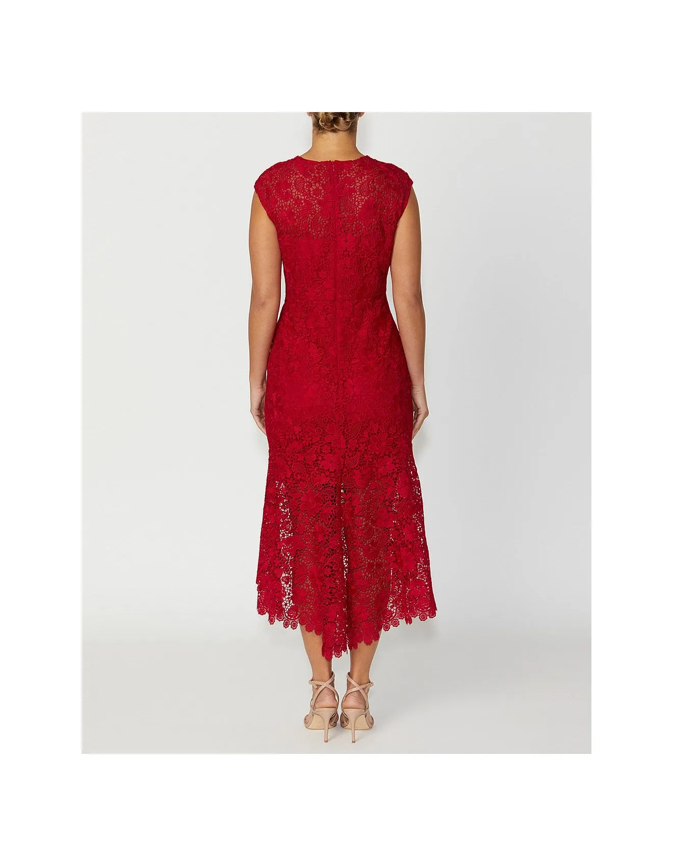 Red Lace Dress