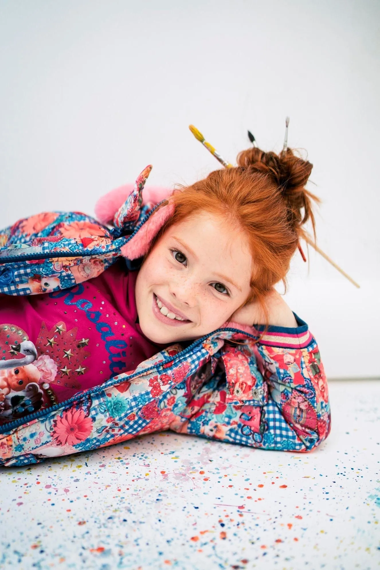 ROSALITA SENORITAS Jungfrau Girls Padded Coat with Faux Fur - CLEARANCE SALE