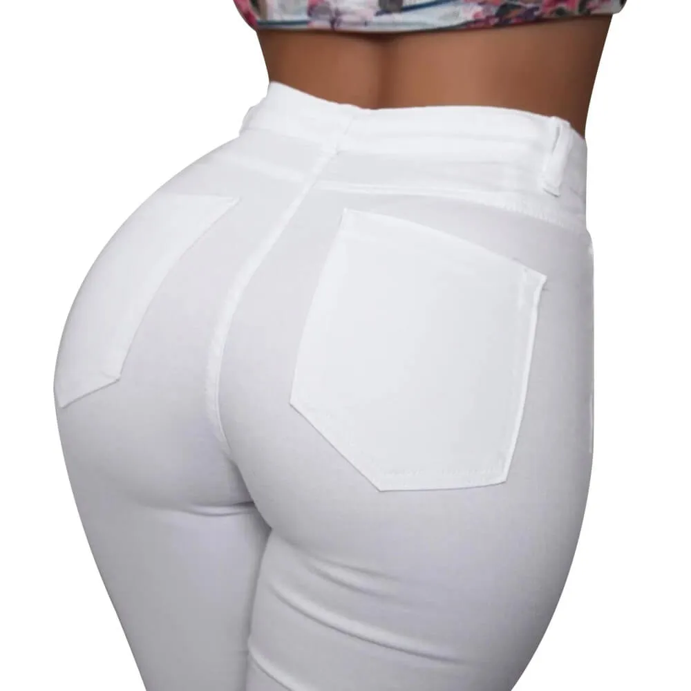 Sexy High Waist Bodycon Flare Pants