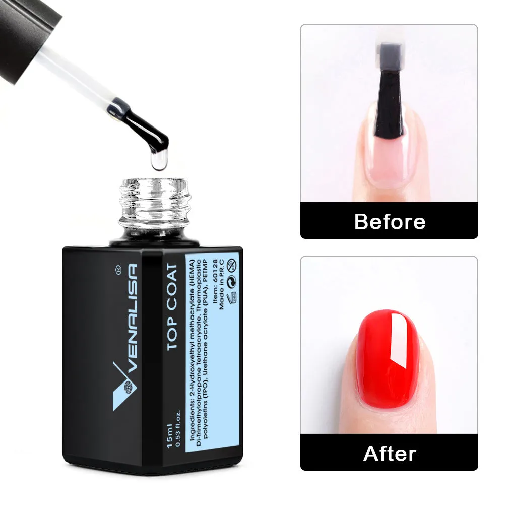 Shiny Tempered Top Coat 15ml
