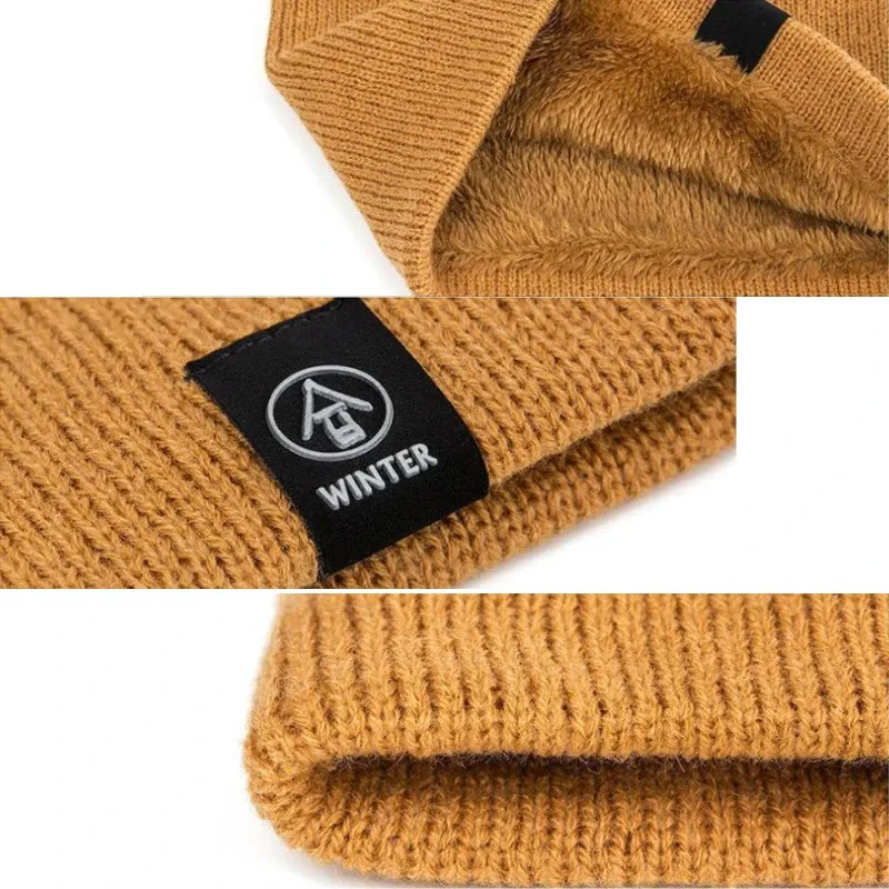 Soft Knitted Neck Warmer Scarf - Winter Face Cover