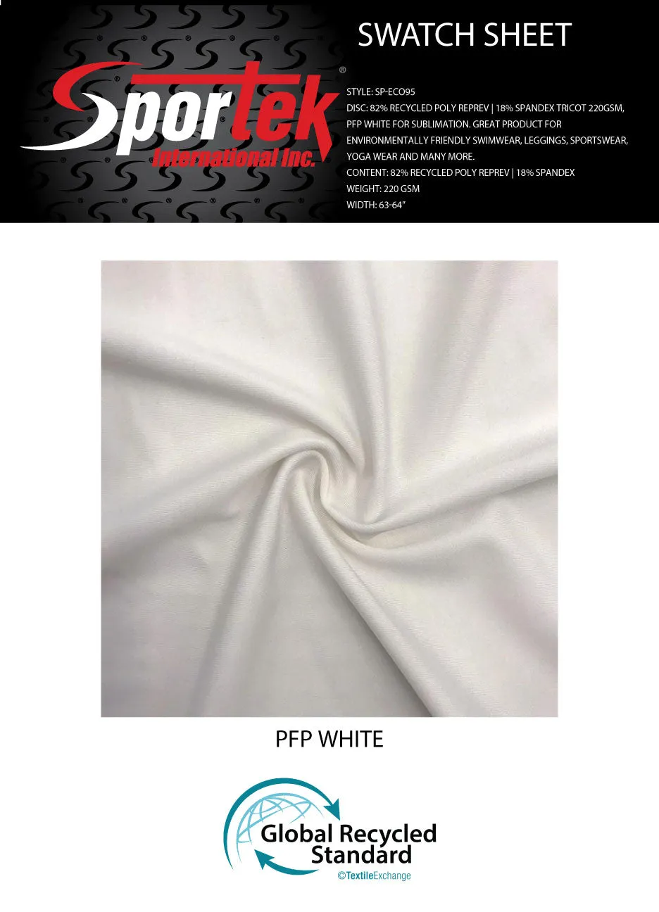 SP-ECO95 PFP White for sublimation. Environmentally friendly UV50 
