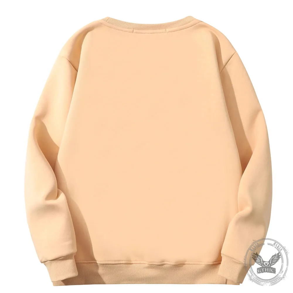 Spit Preworkout In My Mouth Crew Collar Fleece Sweatshirt