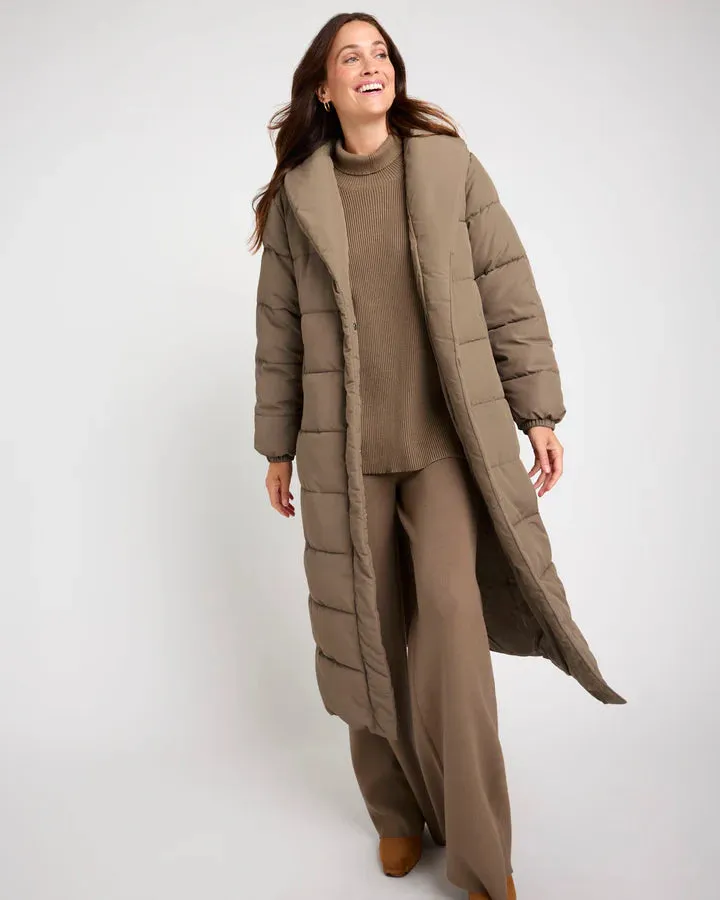 SPLENDID- Splendid x @Cellajaneblog Long Puffer Coat