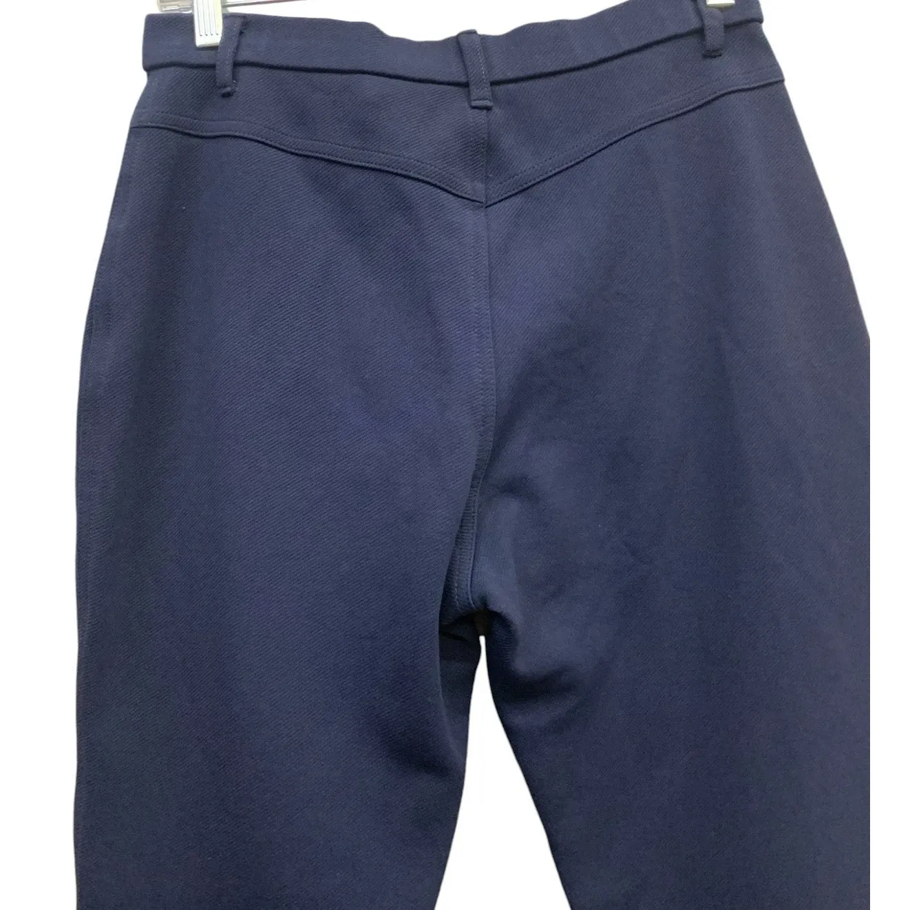 St. John Sport By Marie Gray Straight Leg High Rise Navy Pants SZ 6