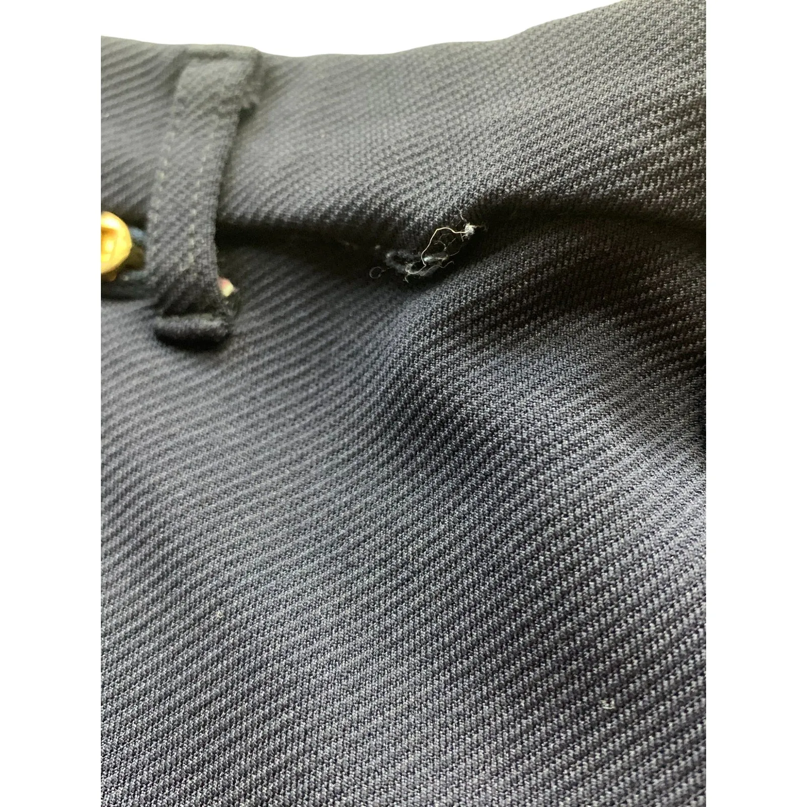 St. John Sport By Marie Gray Straight Leg High Rise Navy Pants SZ 6