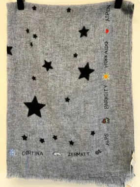St. Motif Stars Scarf