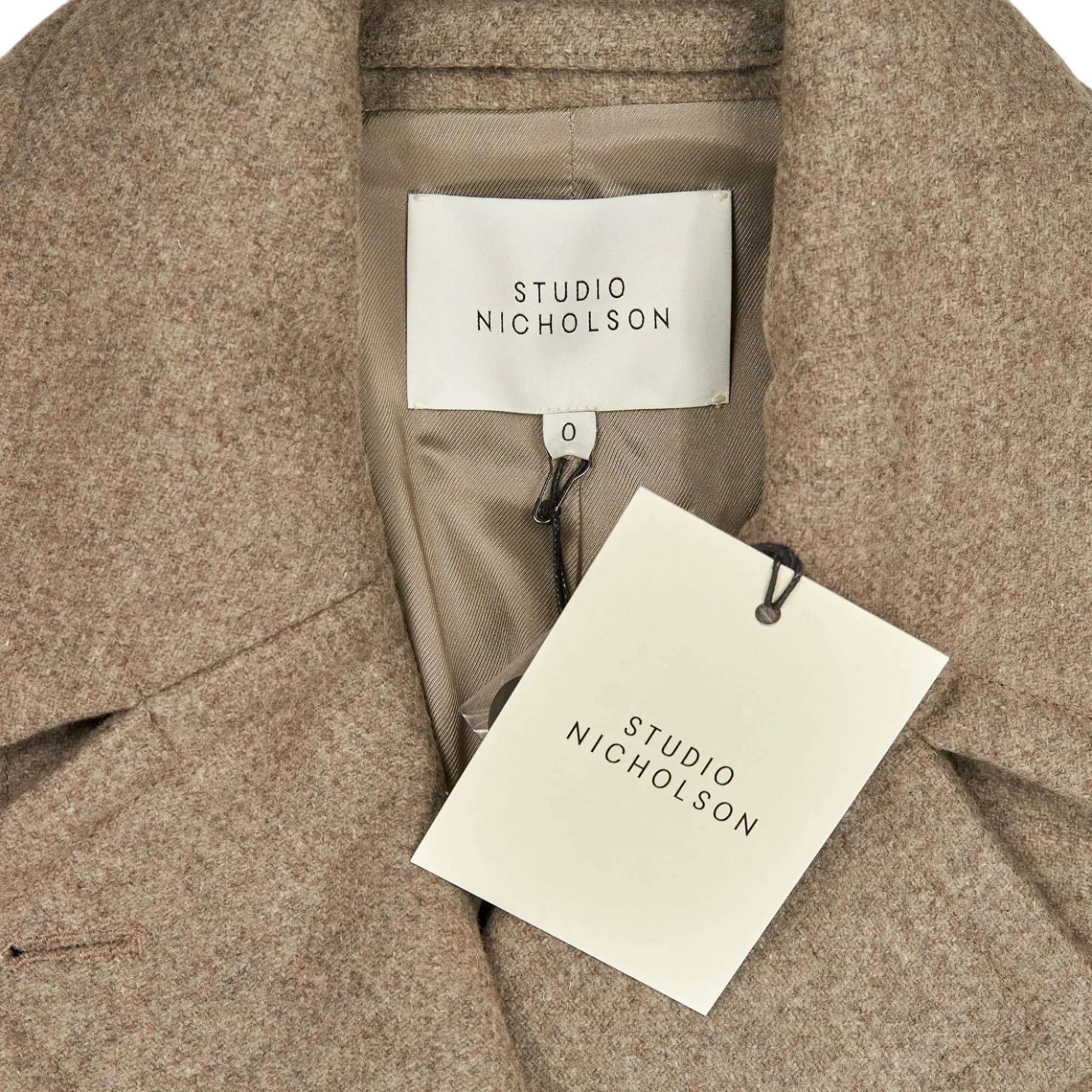 Studio Nicholson Beige Peacoat