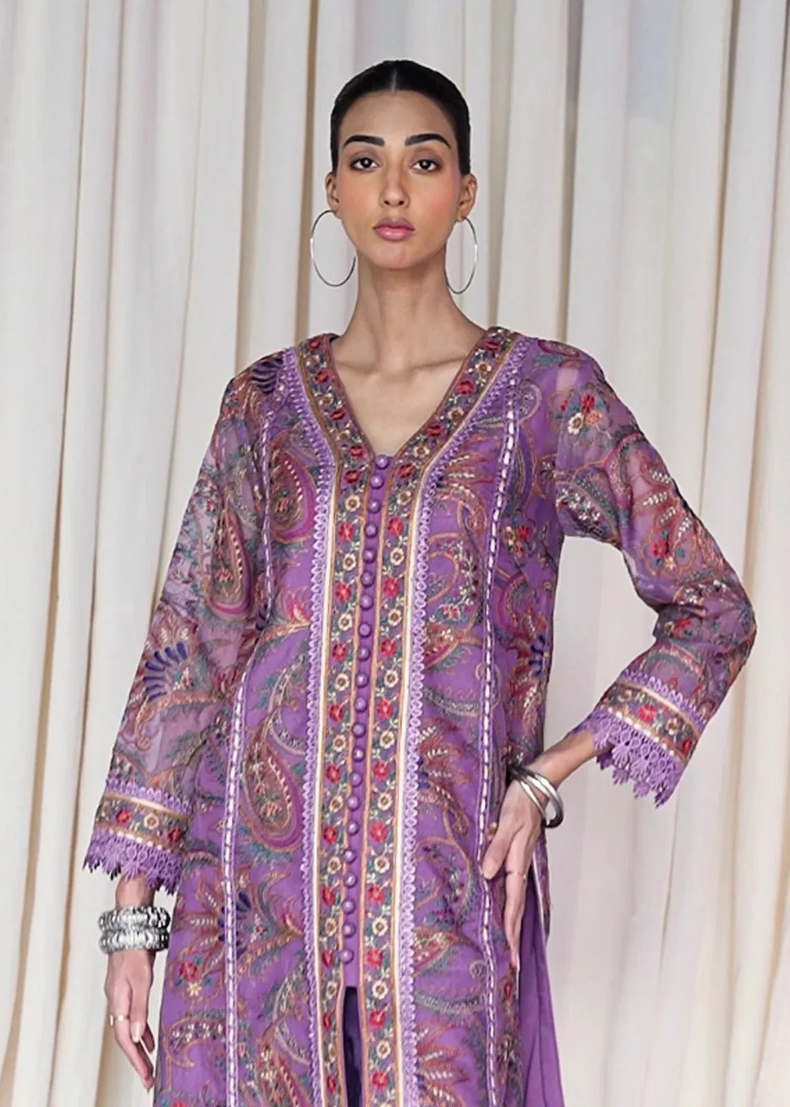 Tamaya Purple Coat