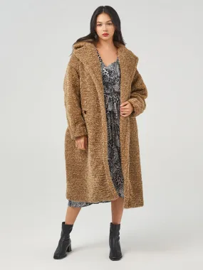 Teddy Bear Long Coat Jacket