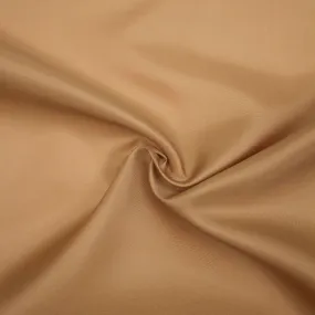Teddy Caramel Brown Polyester Lining