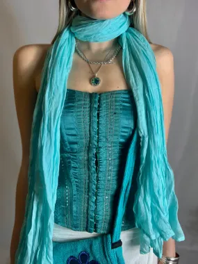 The Turquoise Scarf