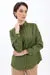 TLD Women Allday Haki Secret Buttoned Shirt Tunic - Burbank