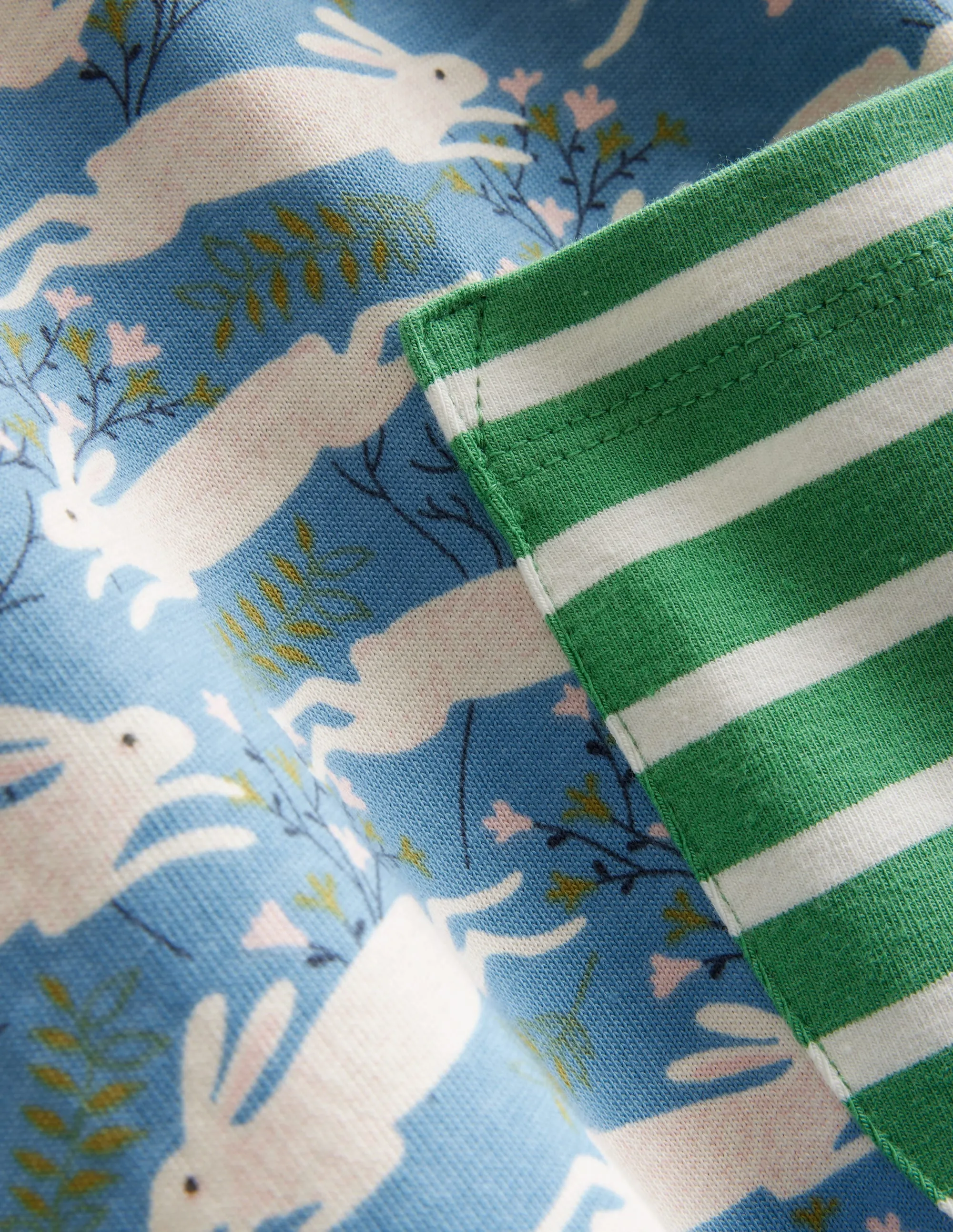 Tunic and Leggings Set-Blue Bunny Hop