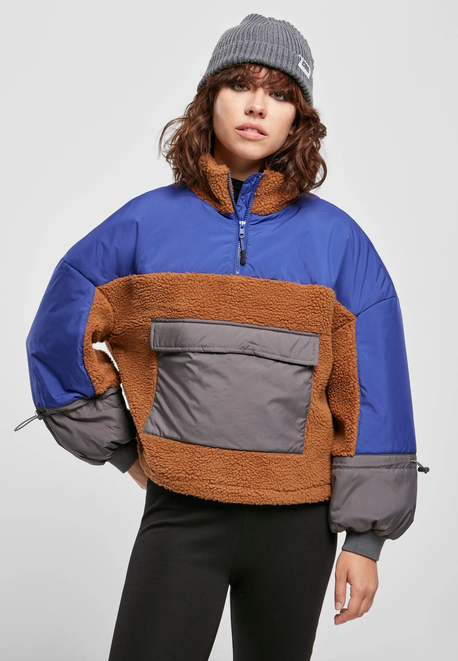 UC Sherpa 3-Tone Pull Over Jacket