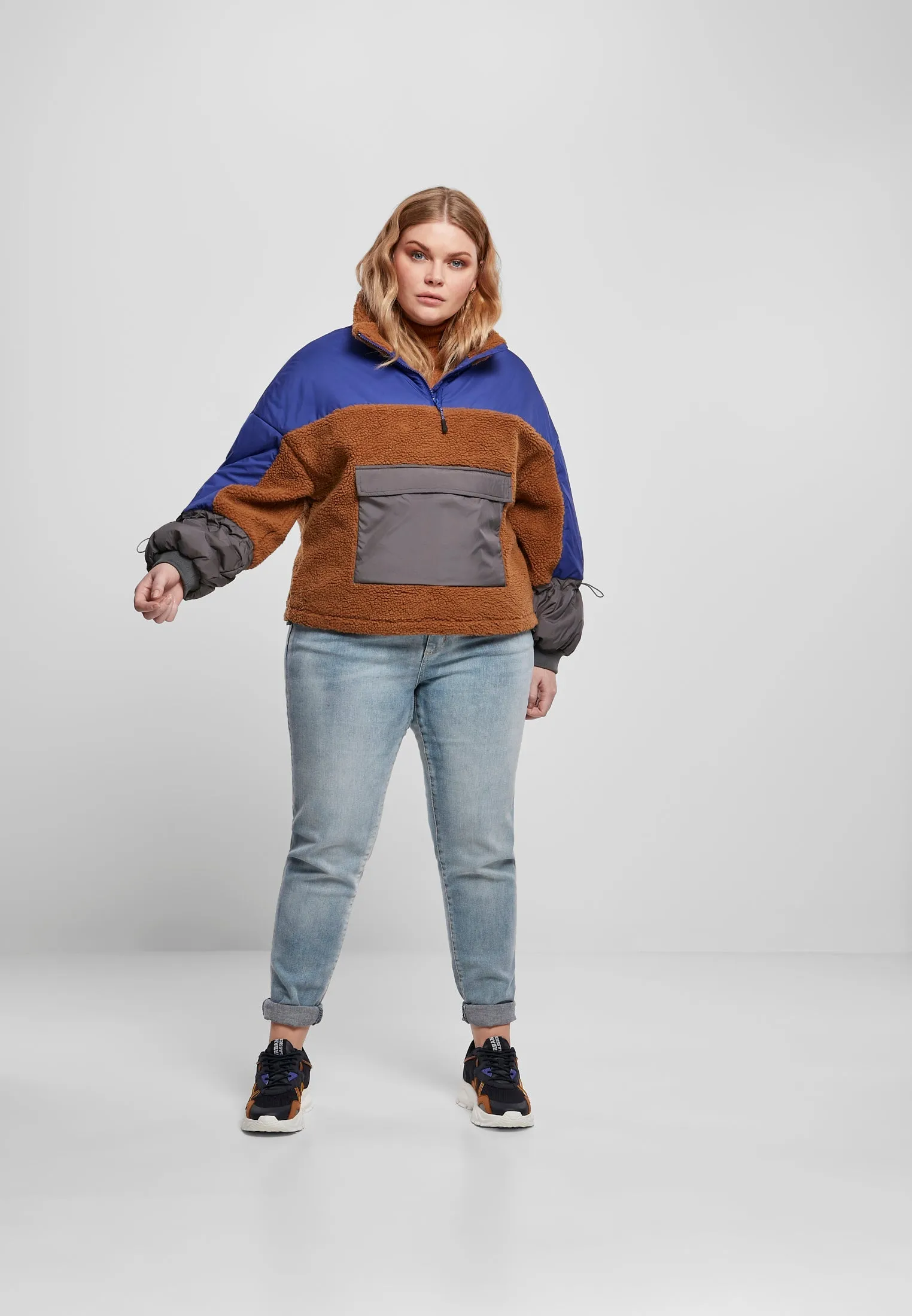 UC Sherpa 3-Tone Pull Over Jacket