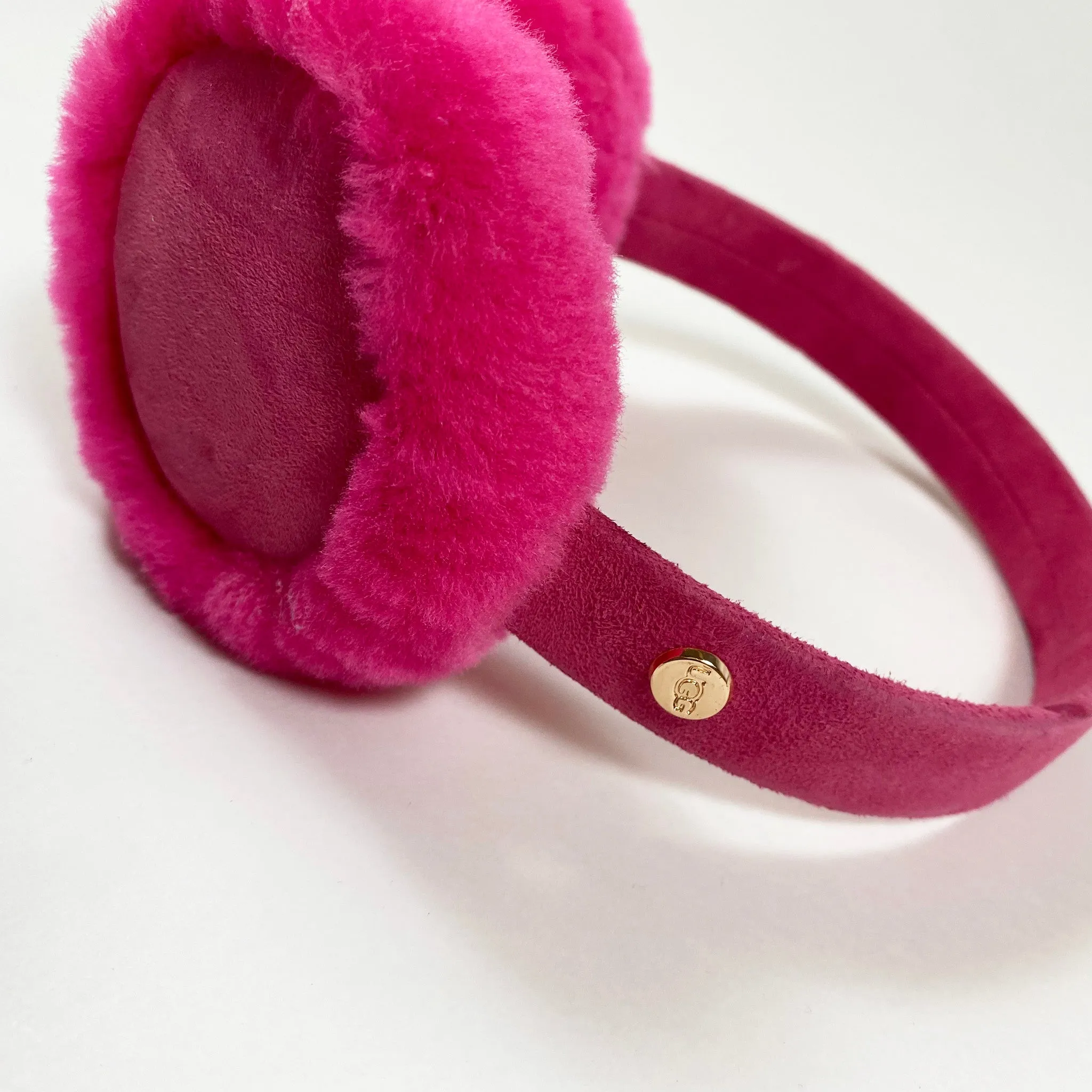 UGG pink ear muffs one size
