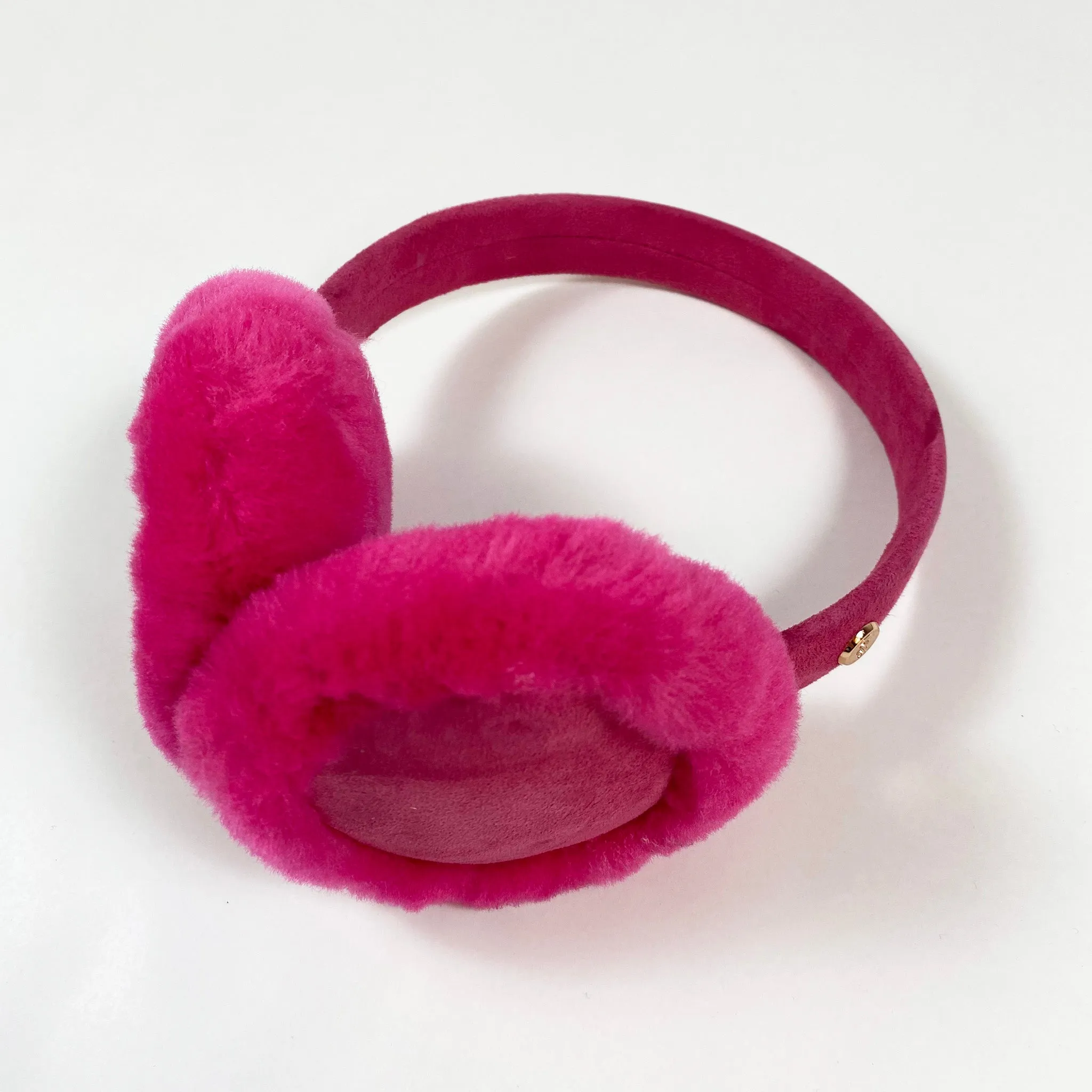 UGG pink ear muffs one size