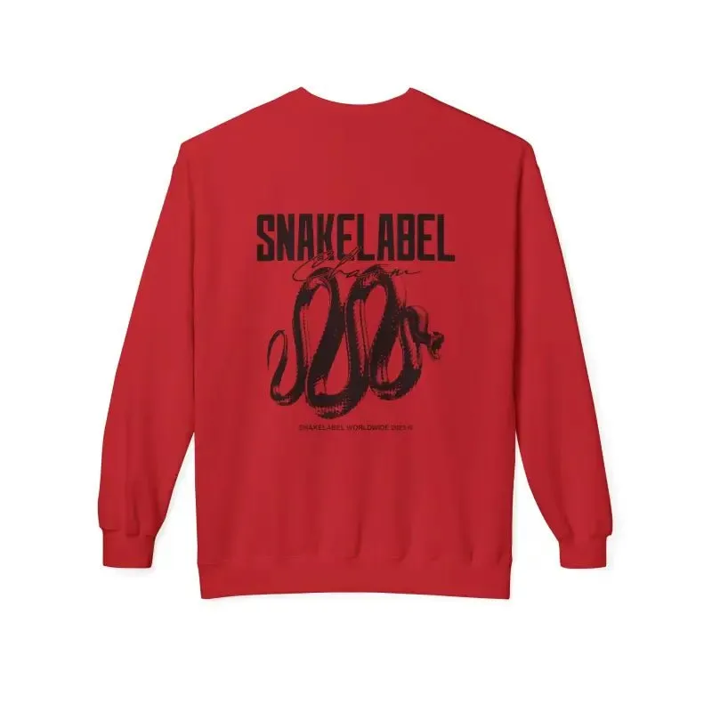 Unisex Midweight Softstyle Fleece Crewneck Sweatshirt with Brushed Interior & Eco-Conscious Design
