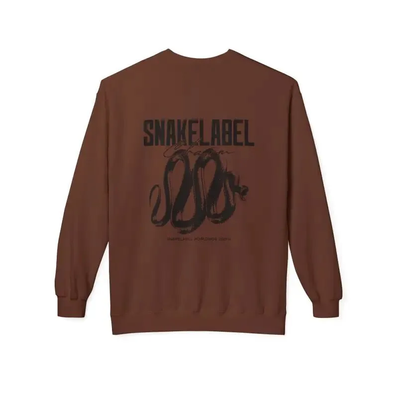 Unisex Midweight Softstyle Fleece Crewneck Sweatshirt with Brushed Interior & Eco-Conscious Design