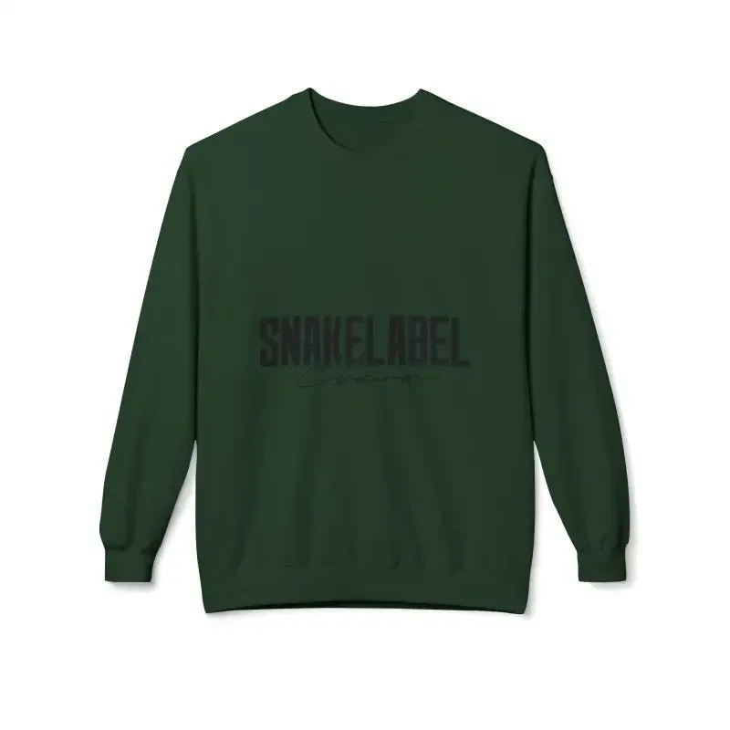 Unisex Midweight Softstyle Fleece Crewneck Sweatshirt with Brushed Interior & Eco-Conscious Design