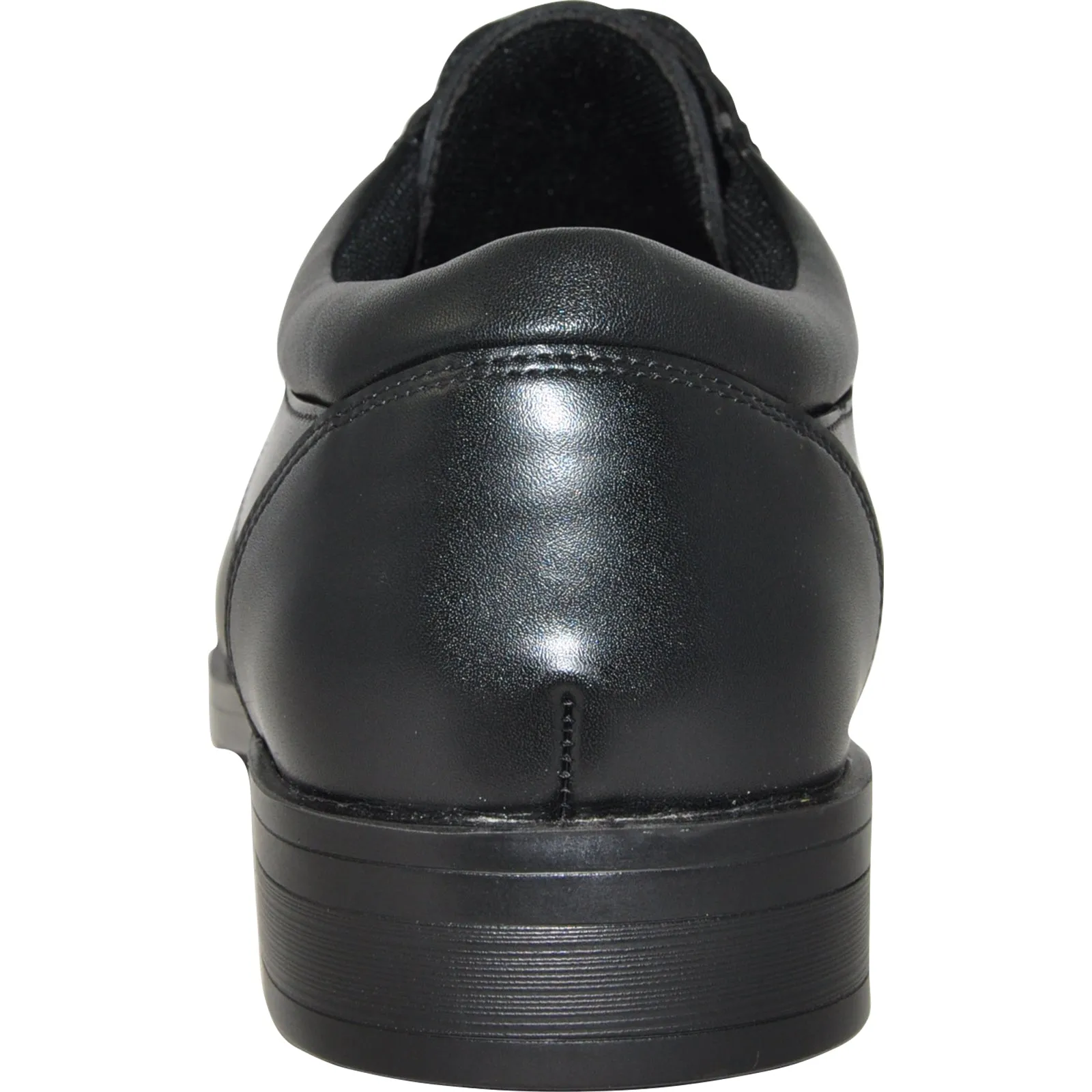 VANGELO Men Slip Resistant Shoe NEWPORT Black Matte - Wide Width Available ?C Order One Size Up