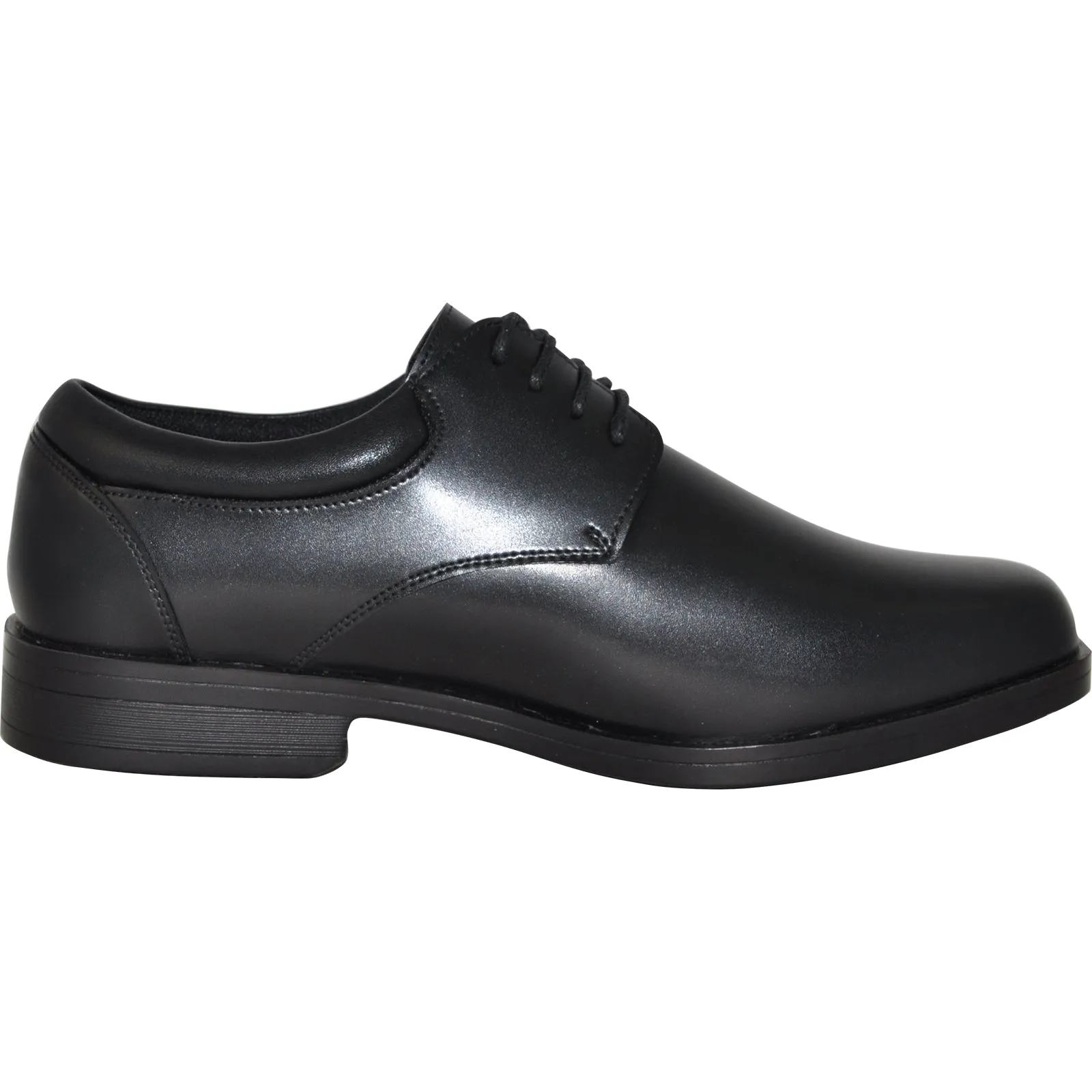 VANGELO Men Slip Resistant Shoe NEWPORT Black Matte - Wide Width Available ?C Order One Size Up