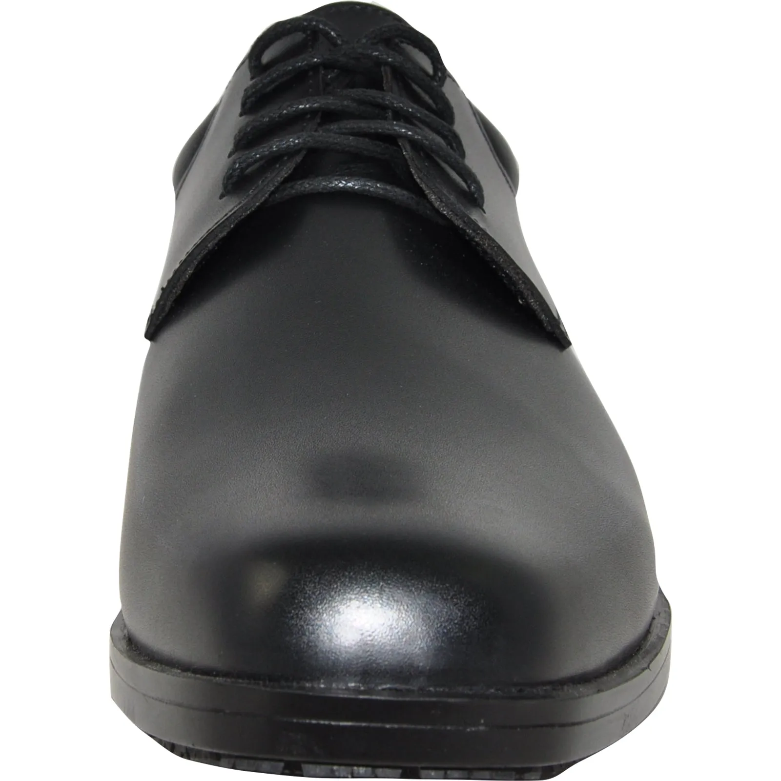 VANGELO Men Slip Resistant Shoe NEWPORT Black Matte - Wide Width Available ?C Order One Size Up