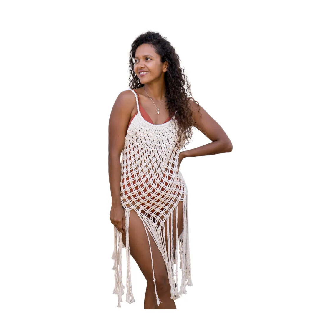 Vestido Macrame