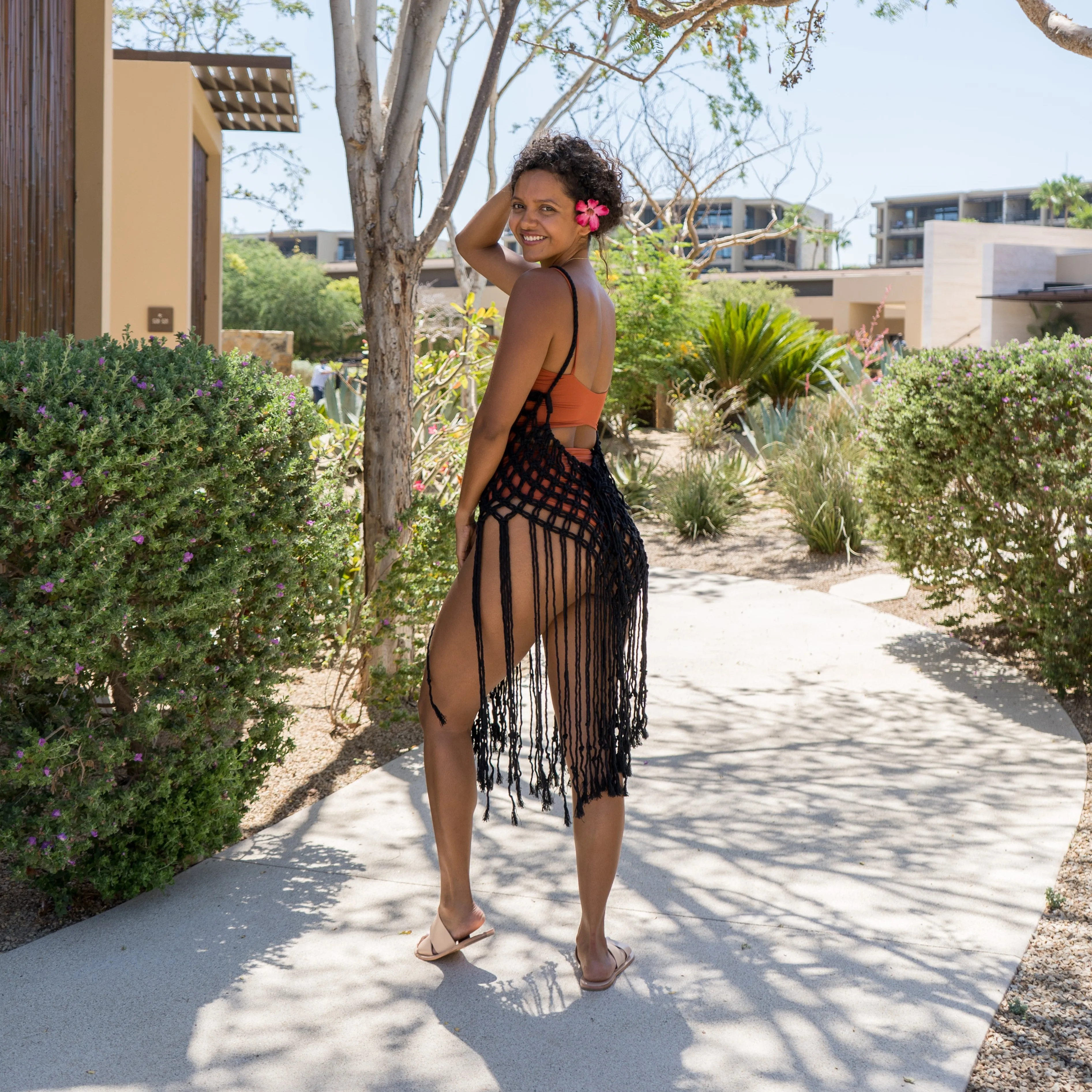Vestido Macrame