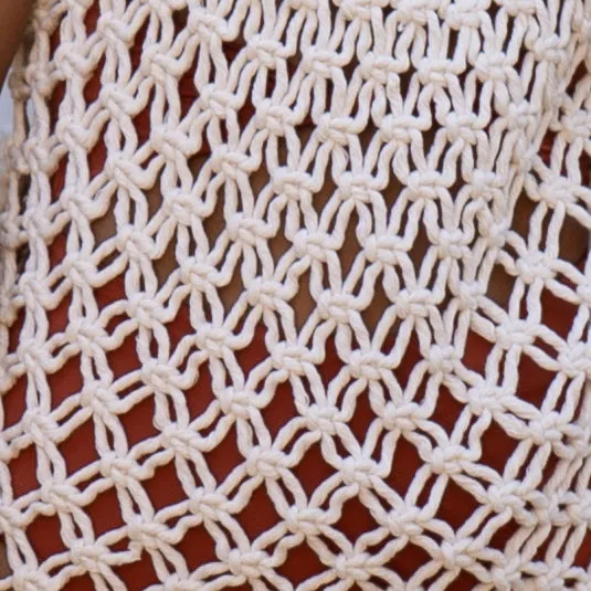 Vestido Macrame