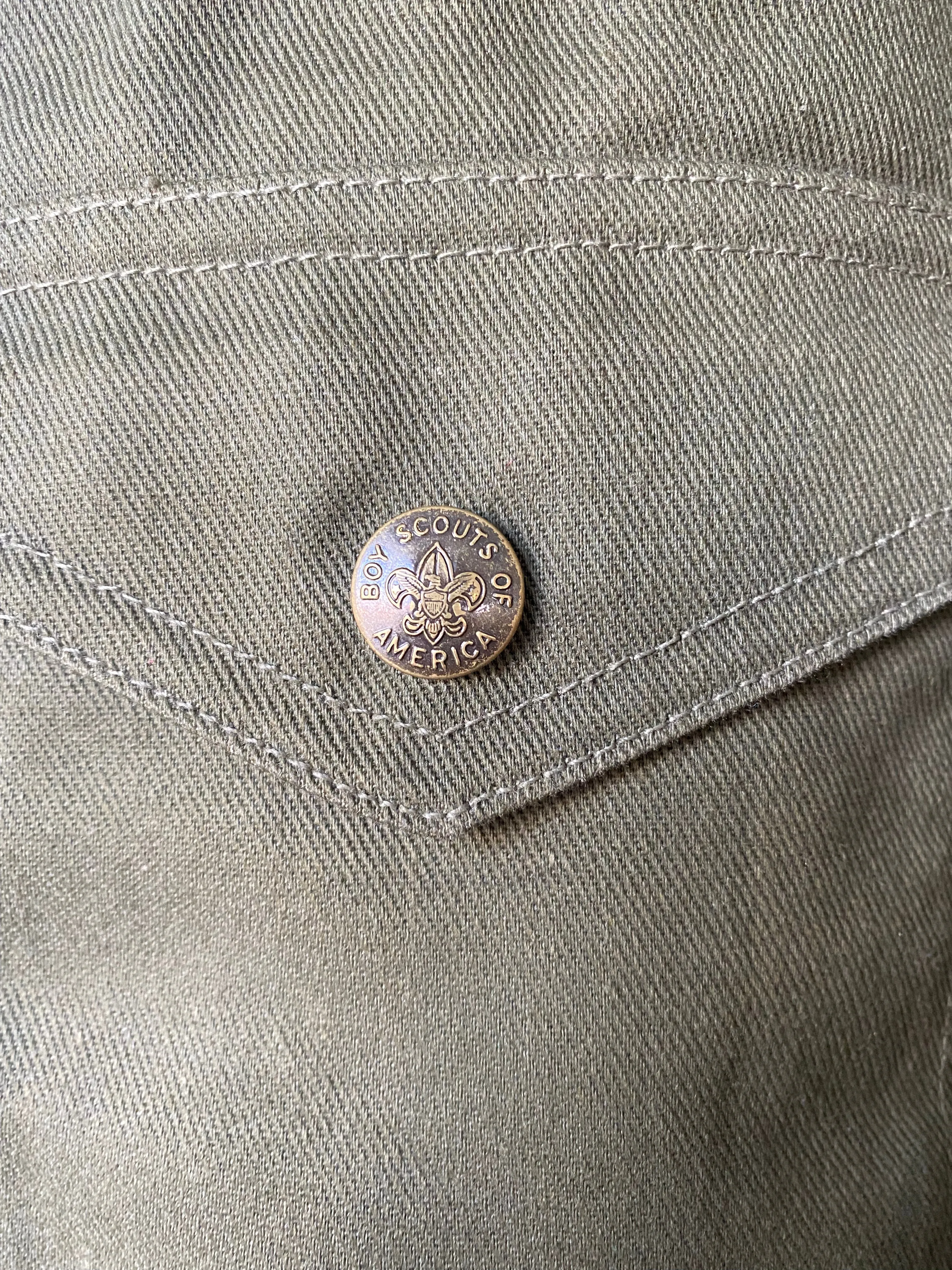 Vintage Olive Green Boy Scouts Pants